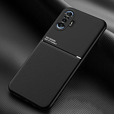 Xiaomi Poco F3 GT 5G用極薄ソフトケース シリコンケース 耐衝撃 全面保護 マグネット式 バンパー Xiaomi ブラック