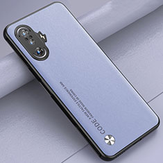 Xiaomi Poco F3 GT 5G用ケース 高級感 手触り良いレザー柄 S01 Xiaomi ラベンダー