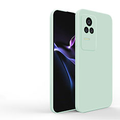 Xiaomi Poco F4 5G用360度 フルカバー極薄ソフトケース シリコンケース 耐衝撃 全面保護 バンパー YK3 Xiaomi ライトグリーン