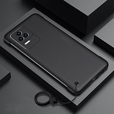 Xiaomi Poco F4 5G用ハードケース プラスチック 質感もマット カバー YK8 Xiaomi ブラック