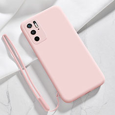 Xiaomi POCO M3 Pro 5G用360度 フルカバー極薄ソフトケース シリコンケース 耐衝撃 全面保護 バンパー YK4 Xiaomi ピンク