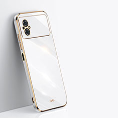 Xiaomi Poco M4 5G用極薄ソフトケース シリコンケース 耐衝撃 全面保護 XL1 Xiaomi ホワイト