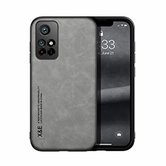 Xiaomi Poco M4 Pro 5G用ケース 高級感 手触り良いレザー柄 DY1 Xiaomi グレー