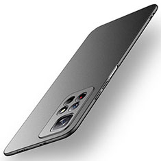 Xiaomi Poco M4 Pro 5G用ハードケース プラスチック 質感もマット カバー Xiaomi ブラック