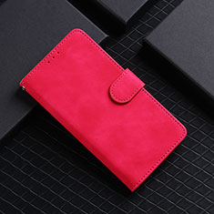 Xiaomi Poco M5 4G用手帳型 レザーケース スタンド カバー L03Z Xiaomi ローズレッド
