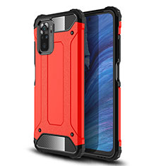 Xiaomi Poco M5S用ハイブリットバンパーケース プラスチック 兼シリコーン カバー WL2 Xiaomi レッド