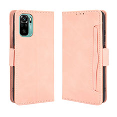 Xiaomi Poco M5S用手帳型 レザーケース スタンド カバー BY3 Xiaomi ピンク