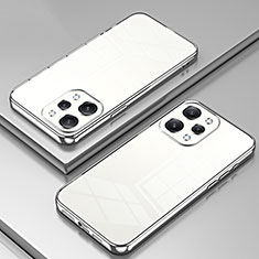 Xiaomi Poco M6 Pro 5G用極薄ソフトケース シリコンケース 耐衝撃 全面保護 クリア透明 SY2 Xiaomi シルバー