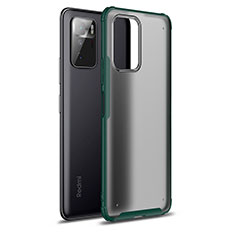 Xiaomi Poco X3 GT 5G用ハイブリットバンパーケース クリア透明 プラスチック カバー WL1 Xiaomi グリーン