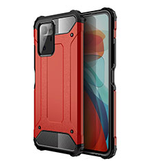 Xiaomi Poco X3 GT 5G用ハイブリットバンパーケース プラスチック 兼シリコーン カバー WL1 Xiaomi レッド