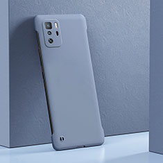 Xiaomi Poco X3 GT 5G用ハードケース プラスチック 質感もマット カバー YK5 Xiaomi ラベンダーグレー