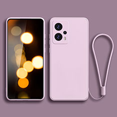 Xiaomi Poco X4 GT 5G用360度 フルカバー極薄ソフトケース シリコンケース 耐衝撃 全面保護 バンパー YK2 Xiaomi ラベンダー