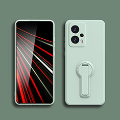 Xiaomi Poco X4 GT 5G用極薄ソフトケース シリコンケース 耐衝撃 全面保護 スタンド バンパー S01 Xiaomi ライトグリーン