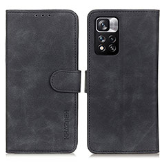 Xiaomi Poco X4 NFC用手帳型 レザーケース スタンド カバー K03Z Xiaomi ブラック