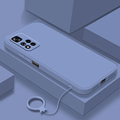 Xiaomi Poco X4 NFC用360度 フルカバー極薄ソフトケース シリコンケース 耐衝撃 全面保護 バンパー YK8 Xiaomi ラベンダーグレー