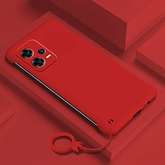 Xiaomi Poco X5 5G用ハードケース プラスチック 質感もマット カバー YK4 Xiaomi レッド