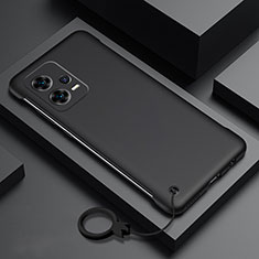 Xiaomi Poco X5 5G用ハードケース プラスチック 質感もマット カバー YK4 Xiaomi ブラック