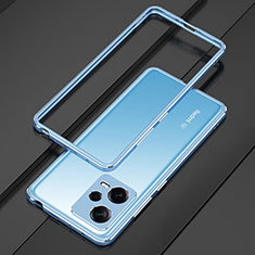 Xiaomi Poco X5 5G用ケース 高級感 手触り良い アルミメタル 製の金属製 バンパー カバー S01 Xiaomi シルバー・ネイビー
