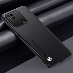 Xiaomi Redmi 10A 4G用ケース 高級感 手触り良いレザー柄 S02 Xiaomi ブラック