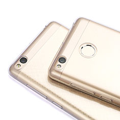 Xiaomi Redmi 3 High Edition用極薄ソフトケース シリコンケース 耐衝撃 全面保護 クリア透明 T06 Xiaomi グレー