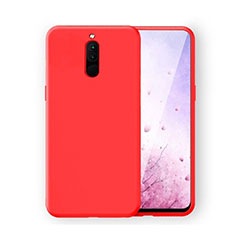 Xiaomi Redmi 8用360度 フルカバー極薄ソフトケース シリコンケース 耐衝撃 全面保護 バンパー S03 Xiaomi レッド