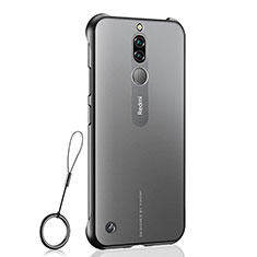 Xiaomi Redmi 8用ハードカバー クリスタル クリア透明 H03 Xiaomi ブラック