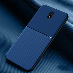 Xiaomi Redmi 8A用360度 フルカバー極薄ソフトケース シリコンケース 耐衝撃 全面保護 バンパー S01 Xiaomi ネイビー