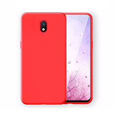 Xiaomi Redmi 8A用360度 フルカバー極薄ソフトケース シリコンケース 耐衝撃 全面保護 バンパー S06 Xiaomi レッド