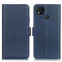 Xiaomi Redmi 9 Activ用手帳型 レザーケース スタンド カバー M15L Xiaomi ネイビー