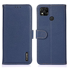 Xiaomi Redmi 9 Activ用手帳型 レザーケース スタンド カバー B01H Xiaomi ネイビー