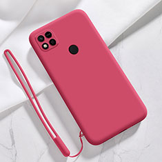 Xiaomi Redmi 9 Activ用360度 フルカバー極薄ソフトケース シリコンケース 耐衝撃 全面保護 バンパー YK3 Xiaomi レッド