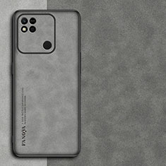 Xiaomi Redmi 9 Activ用ケース 高級感 手触り良いレザー柄 S01 Xiaomi グレー