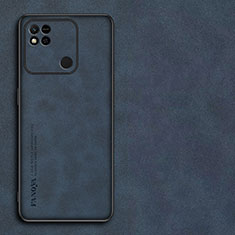 Xiaomi Redmi 9 Activ用ケース 高級感 手触り良いレザー柄 S01 Xiaomi ネイビー