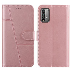 Xiaomi Redmi 9 Power用手帳型 レザーケース スタンド カバー Y01X Xiaomi ローズゴールド