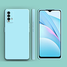 Xiaomi Redmi 9 Power用360度 フルカバー極薄ソフトケース シリコンケース 耐衝撃 全面保護 バンパー YK1 Xiaomi ライトブルー