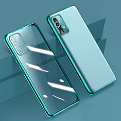 Xiaomi Redmi 9 Power用極薄ソフトケース シリコンケース 耐衝撃 全面保護 クリア透明 H01 Xiaomi グリーン