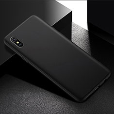 Xiaomi Redmi 9A用極薄ソフトケース シリコンケース 耐衝撃 全面保護 Xiaomi ブラック