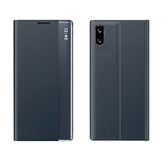 Xiaomi Redmi 9A用手帳型 レザーケース スタンド カバー Q04H Xiaomi ダークグレー