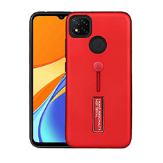 Xiaomi Redmi 9C用ハイブリットバンパーケース スタンド プラスチック 兼シリコーン カバー A03 Xiaomi レッド