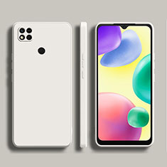 Xiaomi Redmi 9C NFC用360度 フルカバー極薄ソフトケース シリコンケース 耐衝撃 全面保護 バンパー YK1 Xiaomi ホワイト