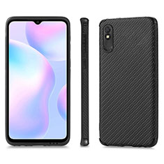 Xiaomi Redmi 9i用極薄ソフトケース シリコンケース 耐衝撃 全面保護 マグネット式 バンパー S01D Xiaomi ブラック