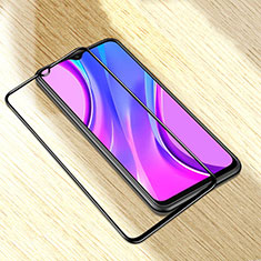 Xiaomi Redmi 9i用強化ガラス フル液晶保護フィルム Xiaomi ブラック