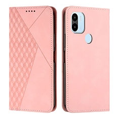 Xiaomi Redmi A1 Plus用手帳型 レザーケース スタンド カバー Y02X Xiaomi ローズゴールド