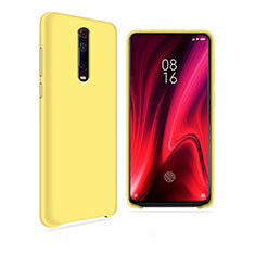 Xiaomi Redmi K20用360度 フルカバー極薄ソフトケース シリコンケース 耐衝撃 全面保護 バンパー C04 Xiaomi イエロー