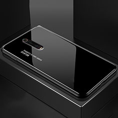 Xiaomi Redmi K20 Pro用ハイブリットバンパーケース プラスチック 鏡面 カバー Xiaomi ブラック