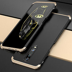 Xiaomi Redmi K30 4G用ケース 高級感 手触り良い アルミメタル 製の金属製 カバー Xiaomi ゴールド・ブラック