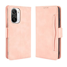 Xiaomi Redmi K40 5G用手帳型 レザーケース スタンド カバー BY3 Xiaomi ピンク