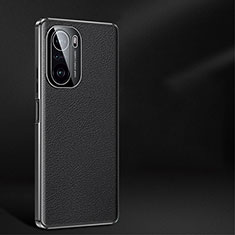 Xiaomi Redmi K40 Pro 5G用ケース 高級感 手触り良いレザー柄 JB2 Xiaomi ブラック