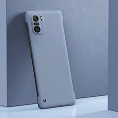 Xiaomi Redmi K40 Pro+ Plus 5G用ハードケース プラスチック 質感もマット カバー YK6 Xiaomi ラベンダーグレー