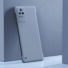 Xiaomi Redmi K50 5G用ハードケース プラスチック 質感もマット カバー YK6 Xiaomi ラベンダーグレー